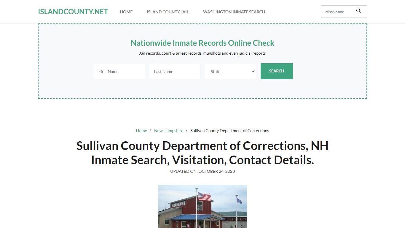 Sullivan County Department of Corrections, NH Inmate Roster Search ...